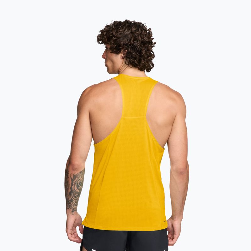 Maglia da running uomo Nike Fast Dri-Fit laser orange 2