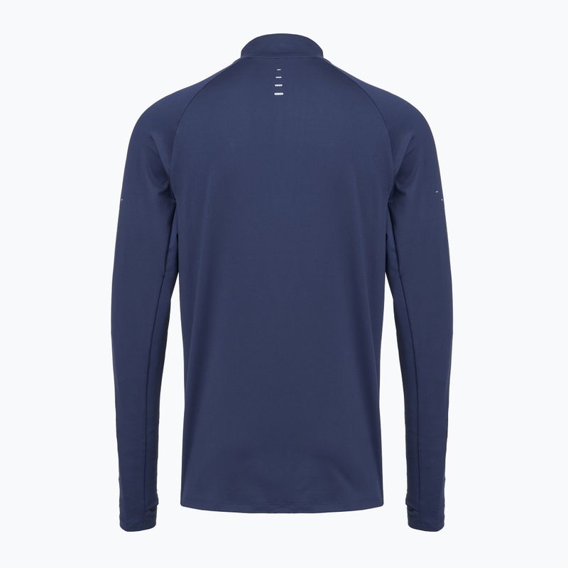 Felpa da running uomo Nike Stride 1/4 Zip Dri-Fit midnight navy 7