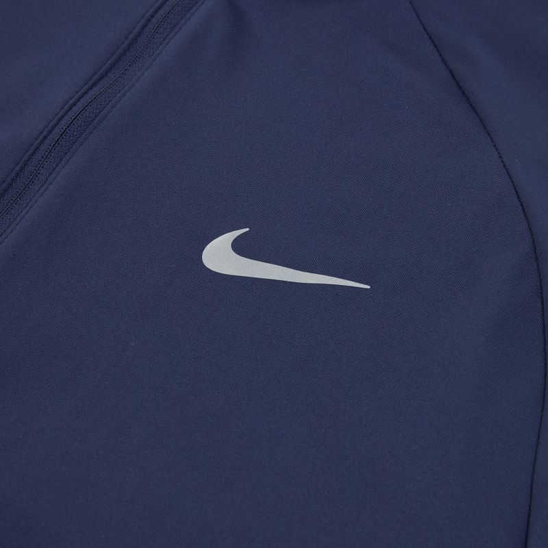 Felpa da running uomo Nike Stride 1/4 Zip Dri-Fit midnight navy 8