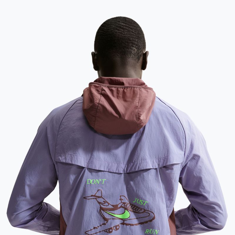 Giacca running uomo Nike Fly Nike Stride iron purple/tattoo 4