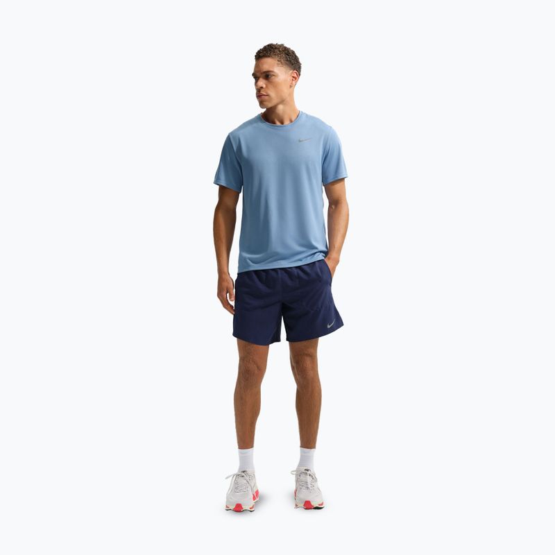 Pantaloncini da corsa da uomo Nike Stride Dri-Fit Brief-Lined 7" midnight navy 2