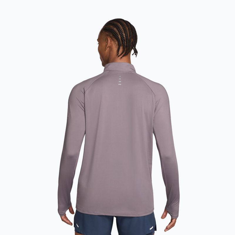 Felpa da running uomo Nike Stride 1/4 Zip Dri-Fit light violet ore 2