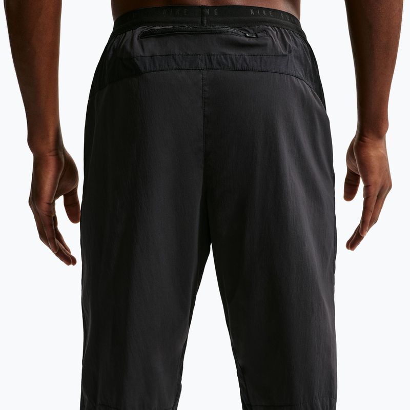 Pantaloni da corsa da uomo Nike Stride Repel Woven black/black/black/black 6
