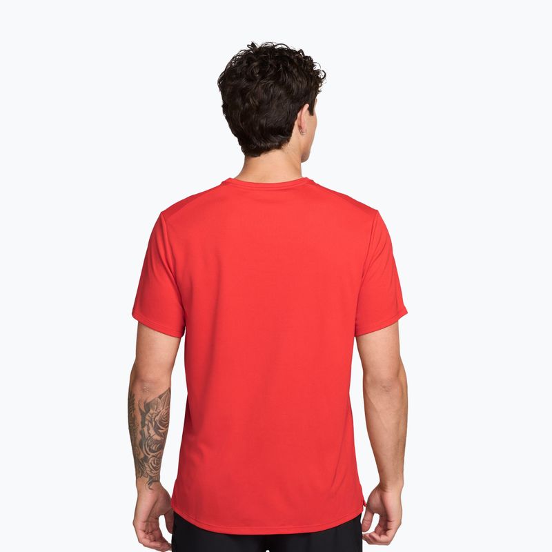 Maglia da corsa uomo Nike Miler Dri-Fit UV light crimson 3
