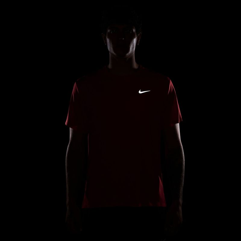 Maglia da corsa uomo Nike Miler Dri-Fit UV light crimson 7