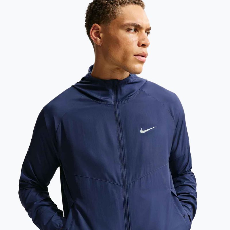 Giacca da running uomo Nike Repel Miler midnight navy 4