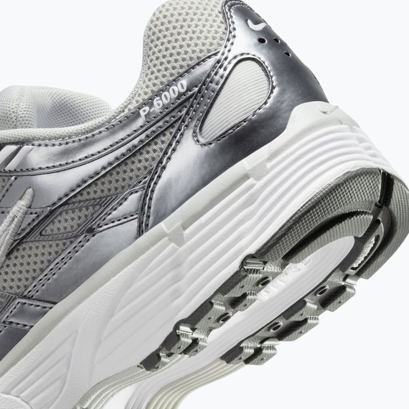 Scarpe da donna Nike P-6000 grey fog/metallic cool grey/cool grey/white 8