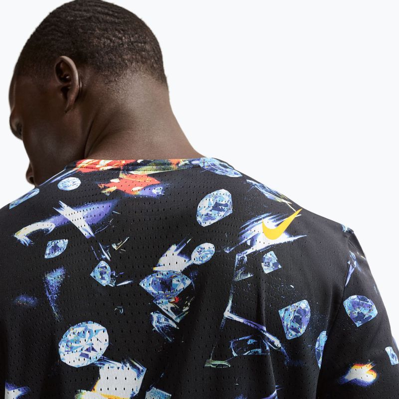 Koszulka do biegania męska Nike AeroSwift Dri-Fit ADV black/laser orange 4