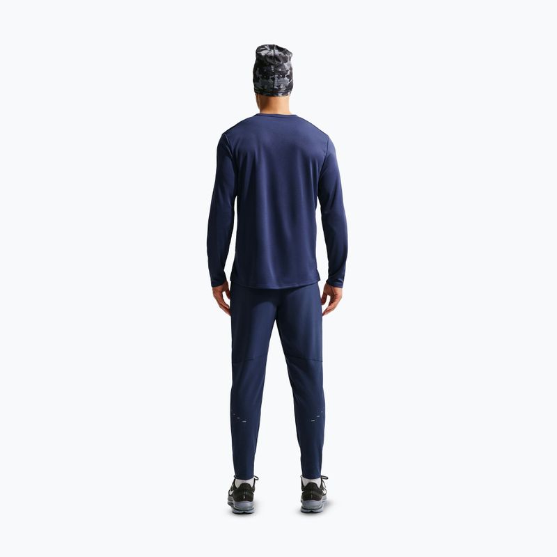 Maglia running da uomo a maniche lunghe Nike Miler Dri-Fit UV midnight navy 4