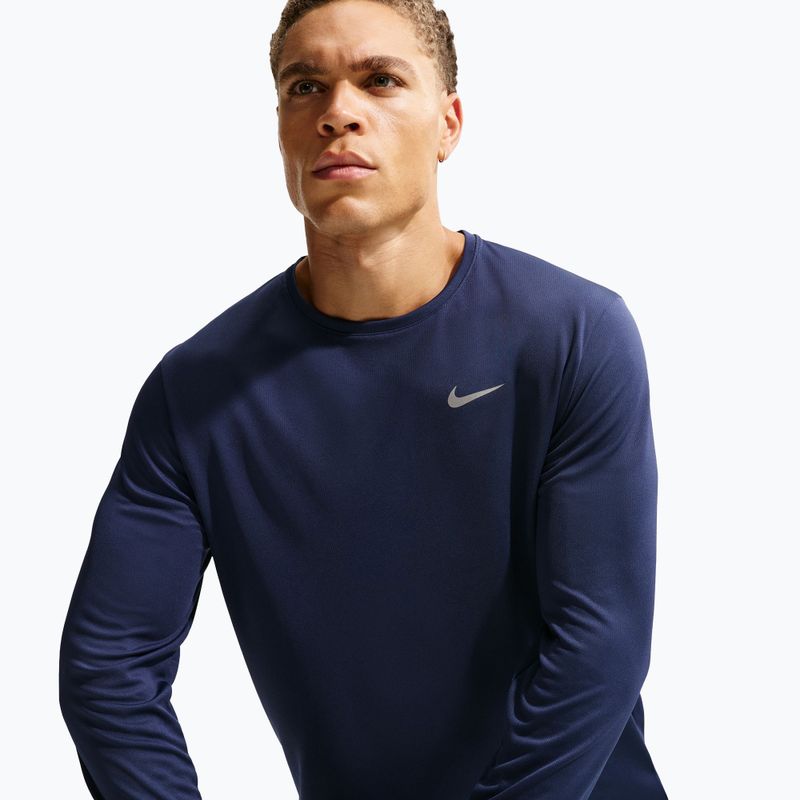 Maglia running da uomo a maniche lunghe Nike Miler Dri-Fit UV midnight navy 6