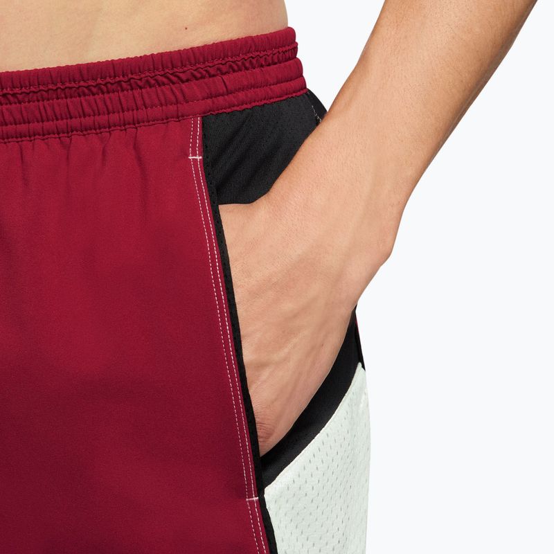 Pantaloncini da corsa uomo Nike Retro Dri-Fit Brief-Lined 4" team crimson/black 4