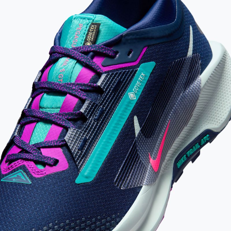 Scarpe da running uomo Nike Pegasus Trail 5 GORE-TEX midnight navy/hyper pink/glacier blue 4
