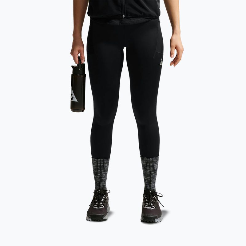 Leggings da corsa da donna Nike ACG black/summit white