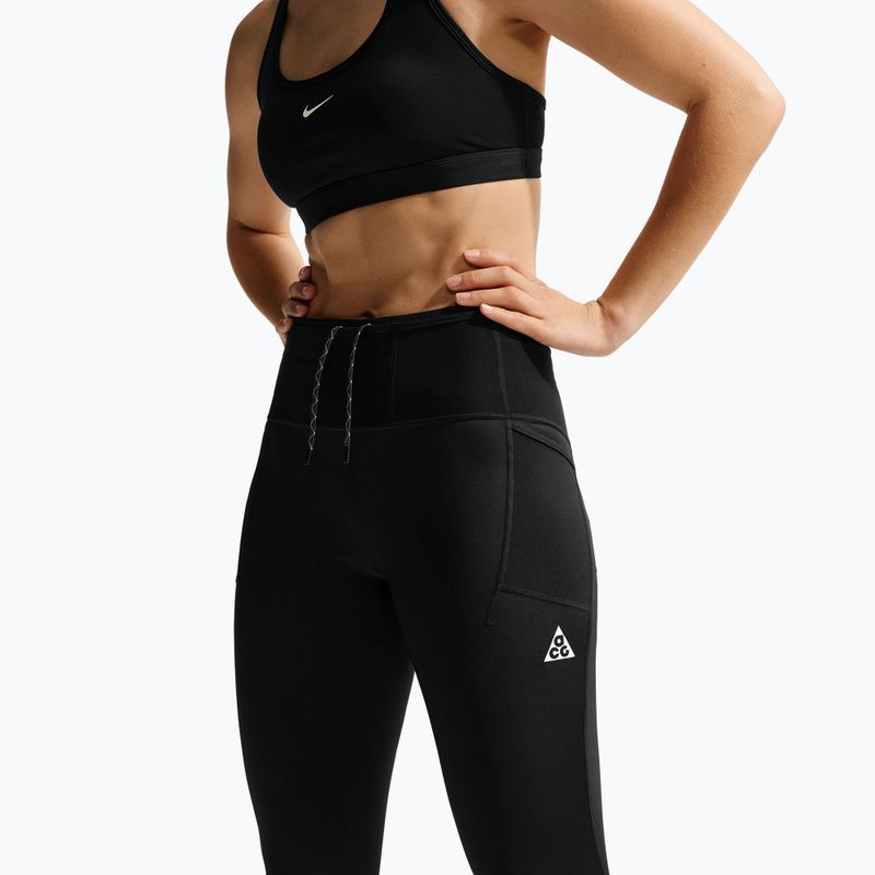Leggings da corsa da donna Nike ACG black/summit white 4