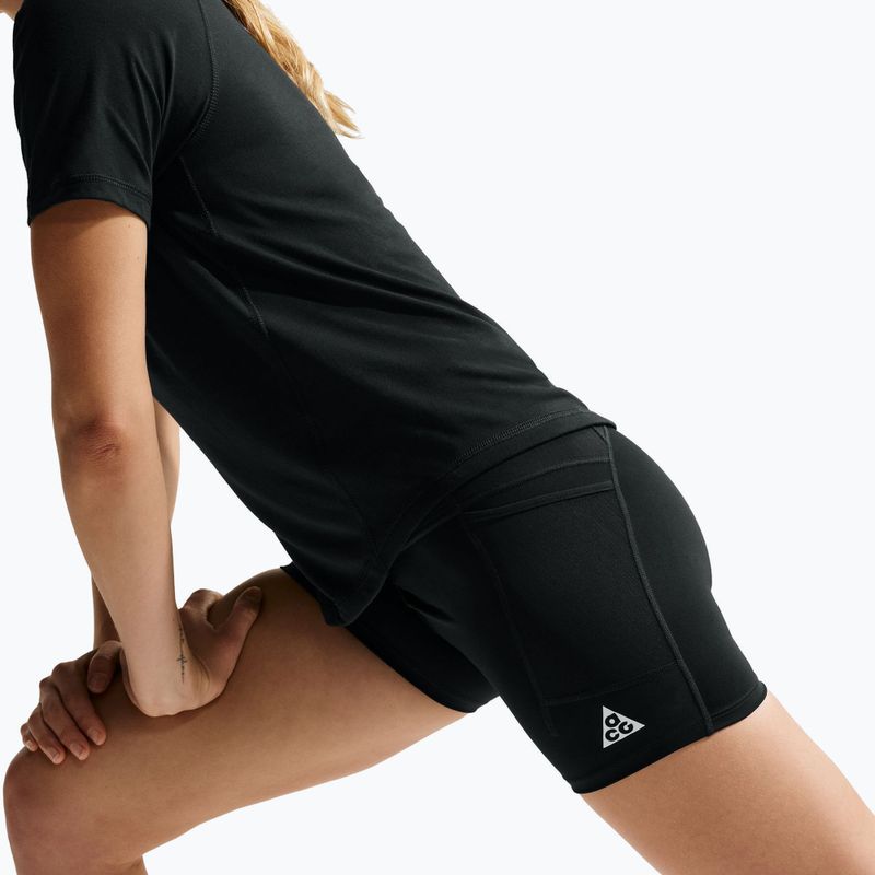 Pantaloncini da corsa da donna Nike ACG black/summit white 8