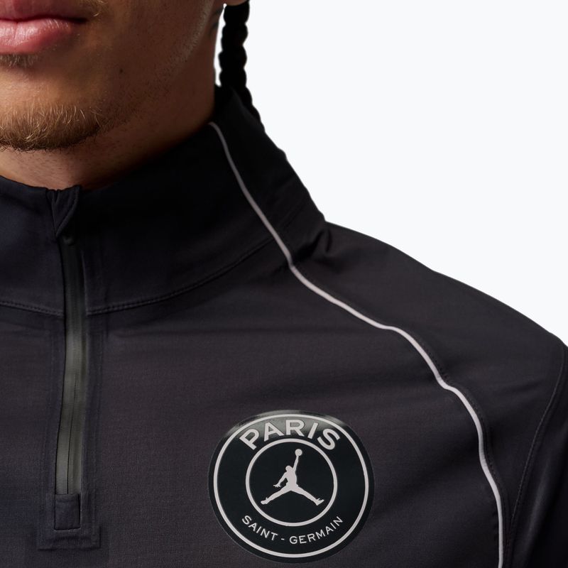 Maglia a maniche lunghe da calcio da uomo Nike Paris Saint-Germain Strike Elite SE Aerogami Shell Top black/black/atmosphere grey 7