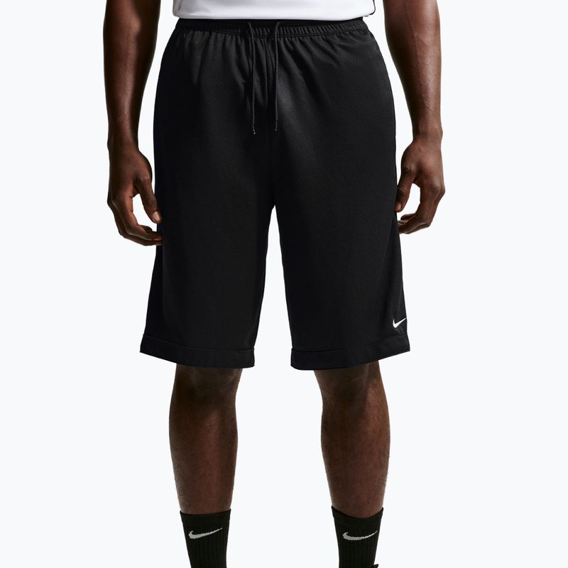 Pantaloncini da basket da uomo Nike DNA Academy Dri-FIT 11" black/black/white