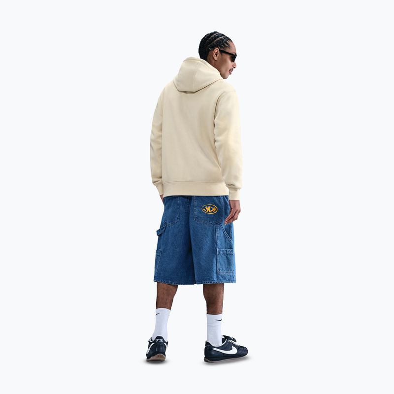 Felpa uomo Nike Club Pullover Hoodie light khaki/light khaki/white 3