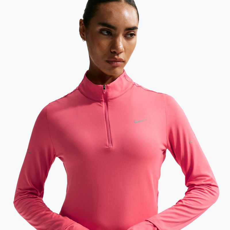 Maglia running a manica lunga da donna Nike Swift Dri-Fit UV 1/4-Zip sea coral 4