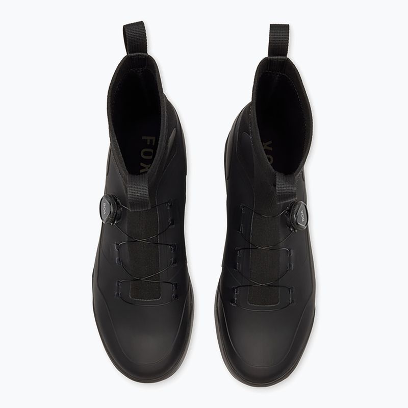 Scarpe da ciclismo con piattaforma da uomo Fox Racing Union All Weather Flat nero 8