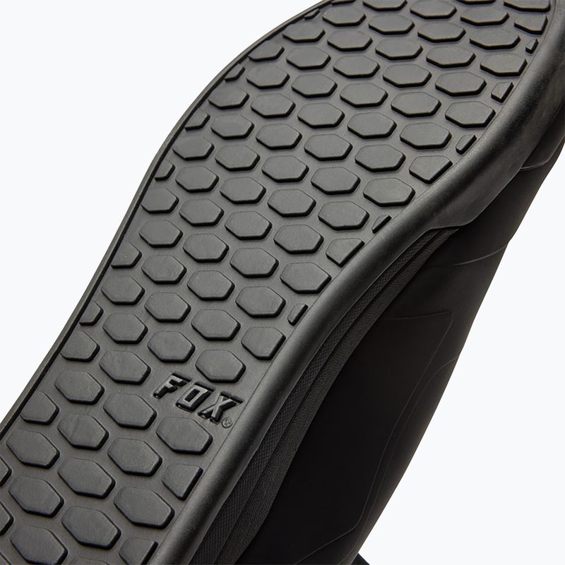 Scarpe da ciclismo con piattaforma da uomo Fox Racing Union All Weather Flat nero 10