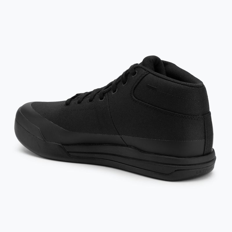 Scarpe da ciclismo con piattaforma da uomo Fox Racing Union Canvas Mid nero 3