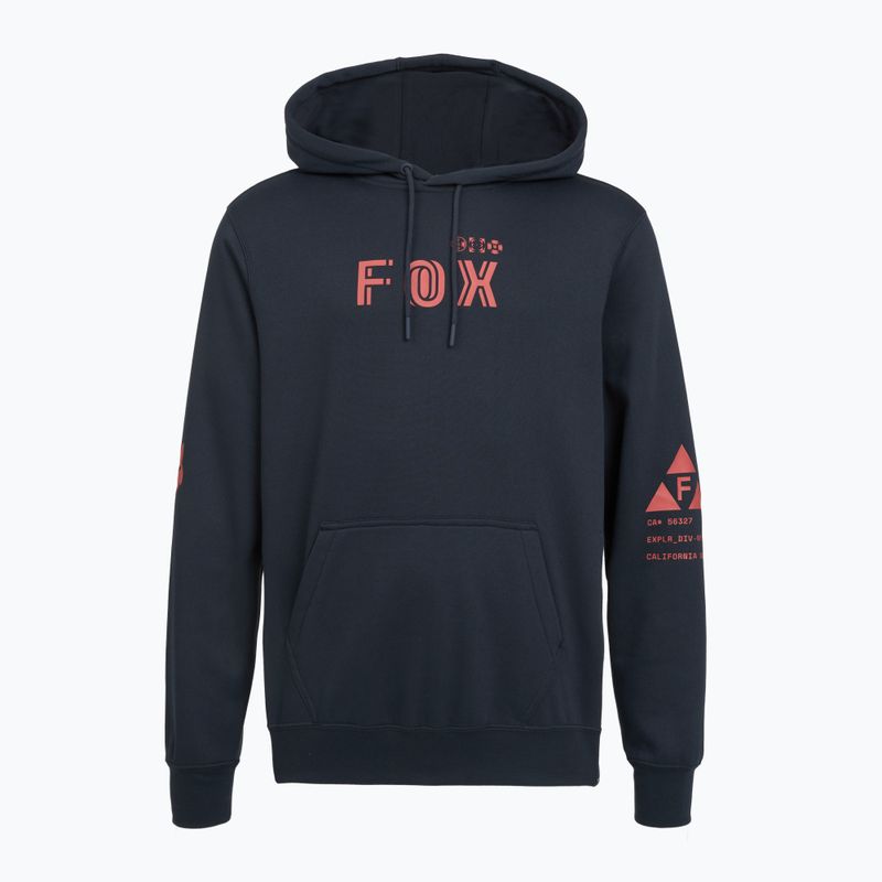 Felpa Fox Racing Glyph Tech midnight da uomo