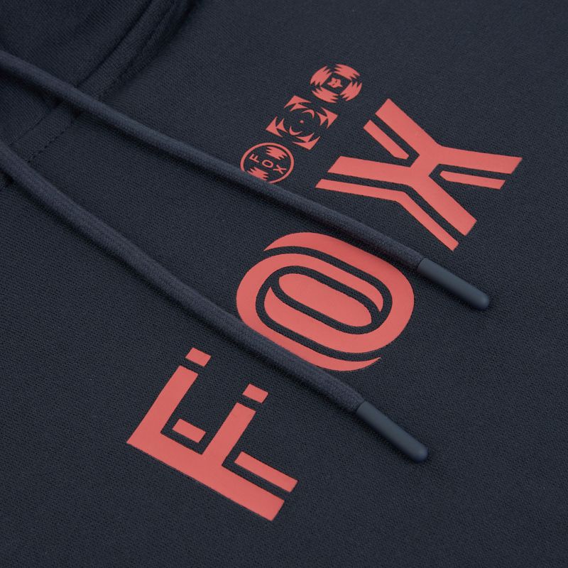 Felpa Fox Racing Glyph Tech midnight da uomo 3