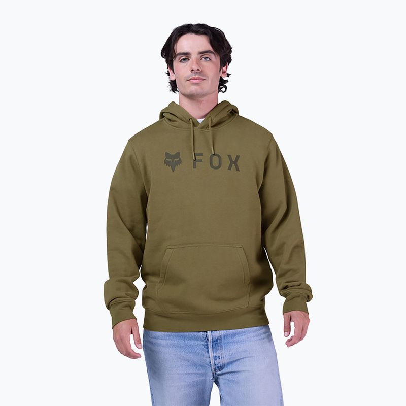 Felpa Fox Racing Absolute verde oliva da uomo