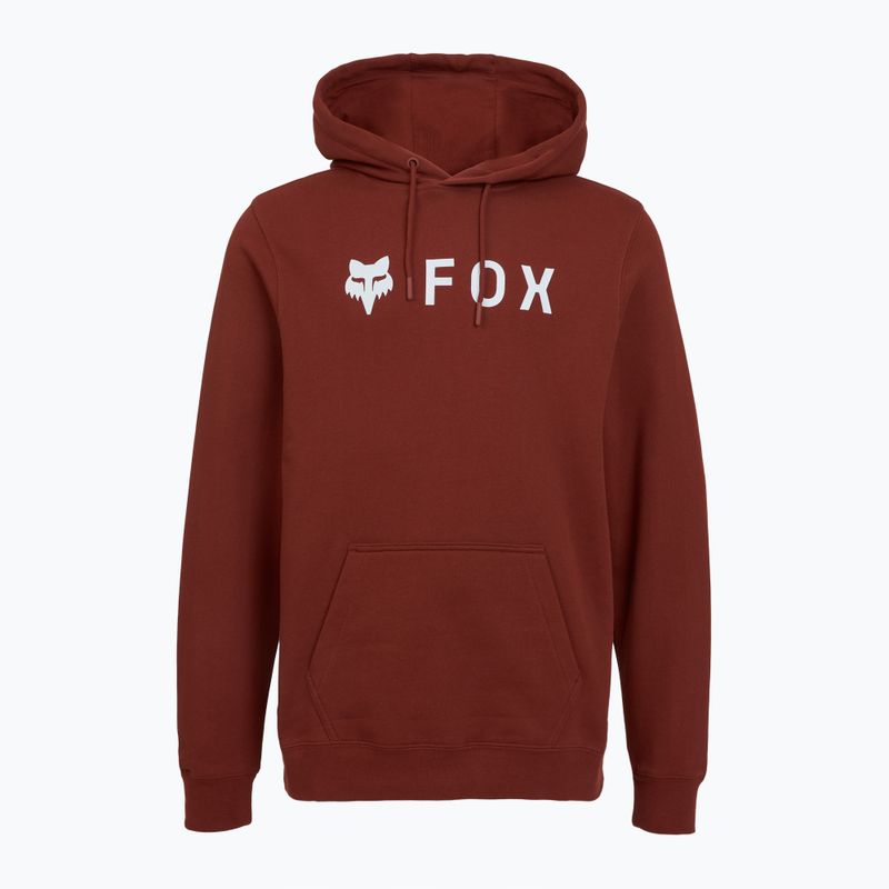 Felpa Fox Racing Absolute rust da uomo