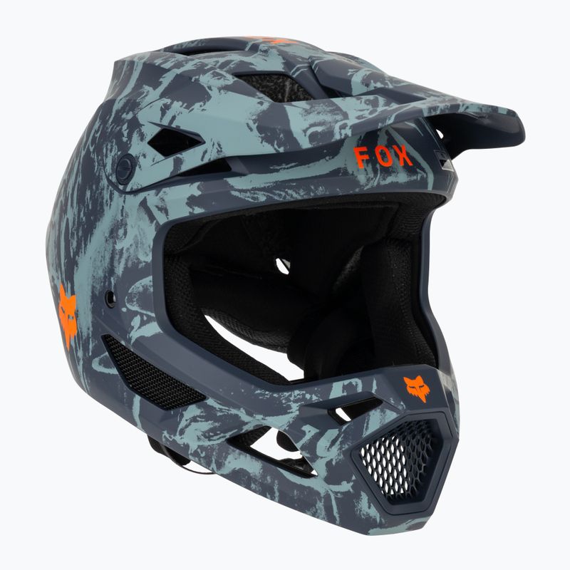 Casco da bici per bambini Fox Racing Rampage Image Print Jr arctic blue