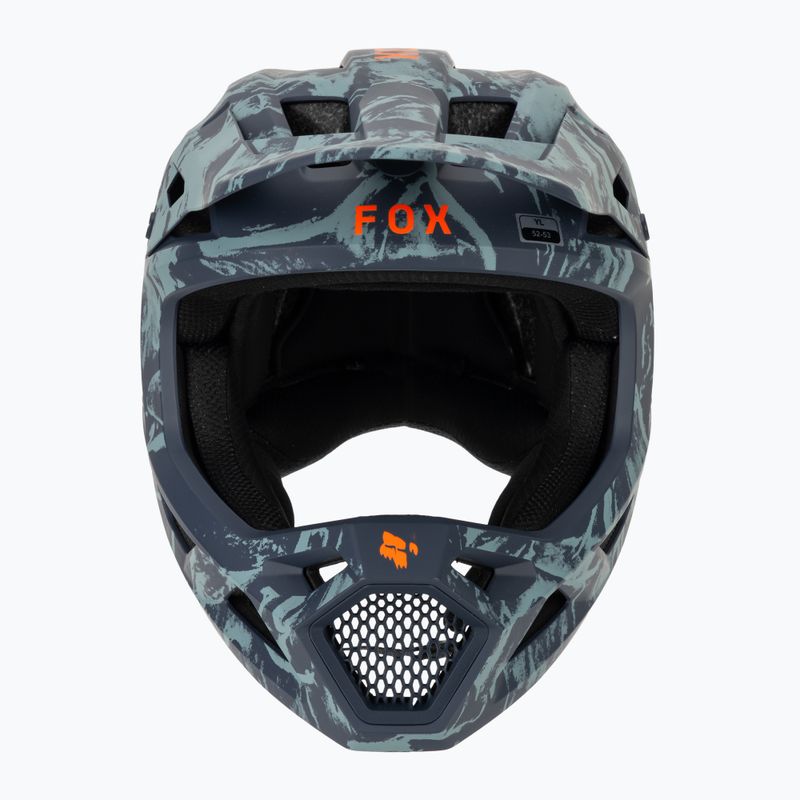 Casco da bici per bambini Fox Racing Rampage Image Print Jr arctic blue 2