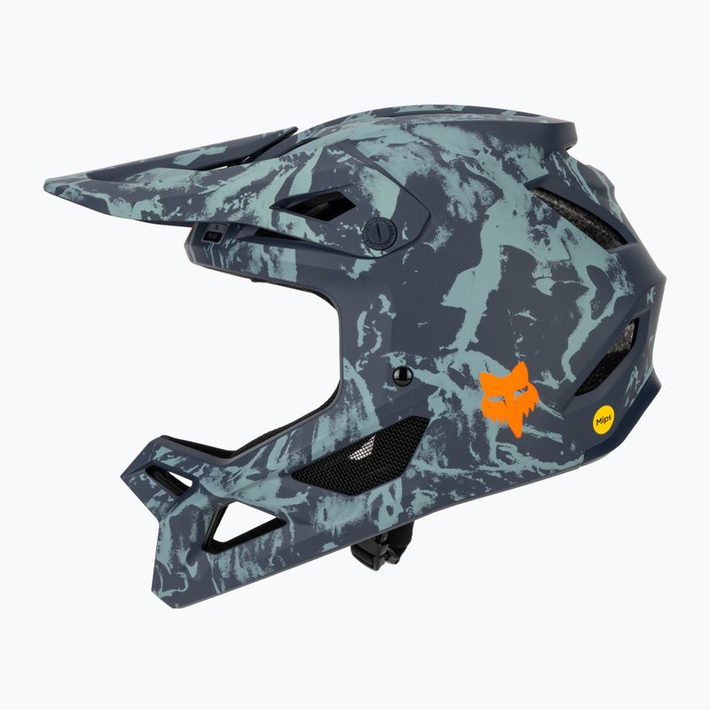 Casco da bici per bambini Fox Racing Rampage Image Print Jr arctic blue 3