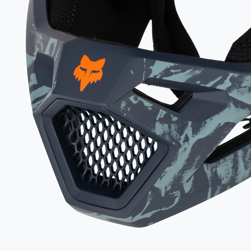Casco da bici per bambini Fox Racing Rampage Image Print Jr arctic blue 7