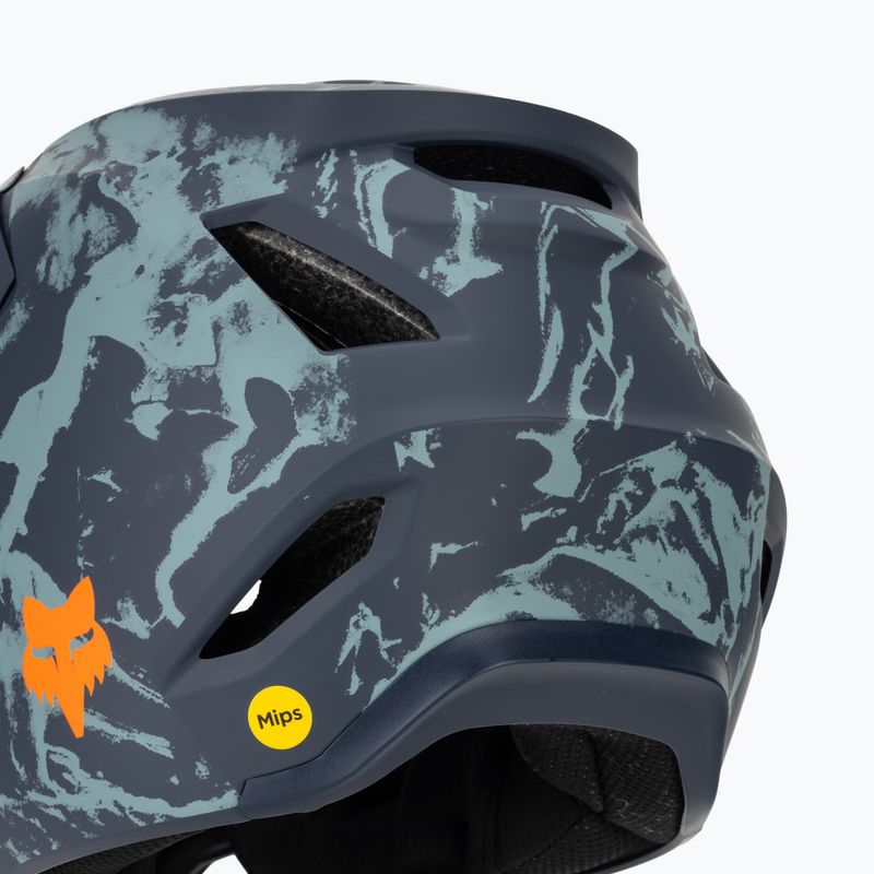 Casco da bici per bambini Fox Racing Rampage Image Print Jr arctic blue 9