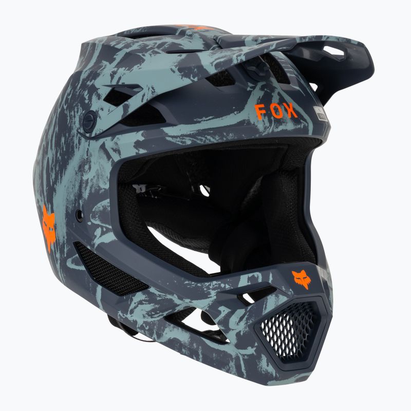 Casco da bici per bambini Fox Racing Rampage Image Print Jr arctic blue 10