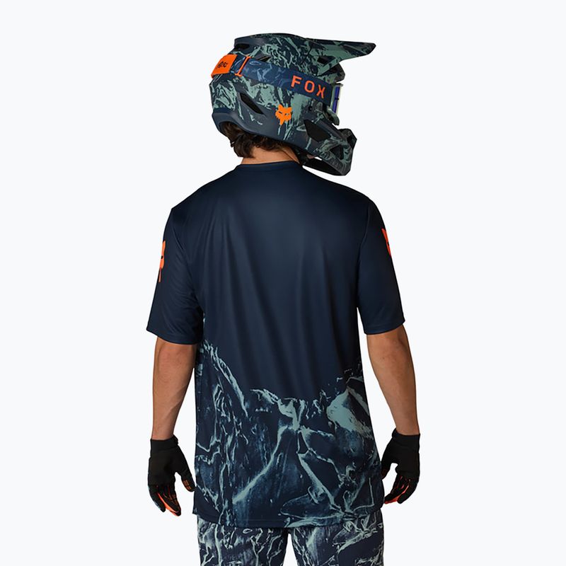 Maglietta da ciclismo per bambini Fox Racing Ranger Image Print Jr arctic blue 2