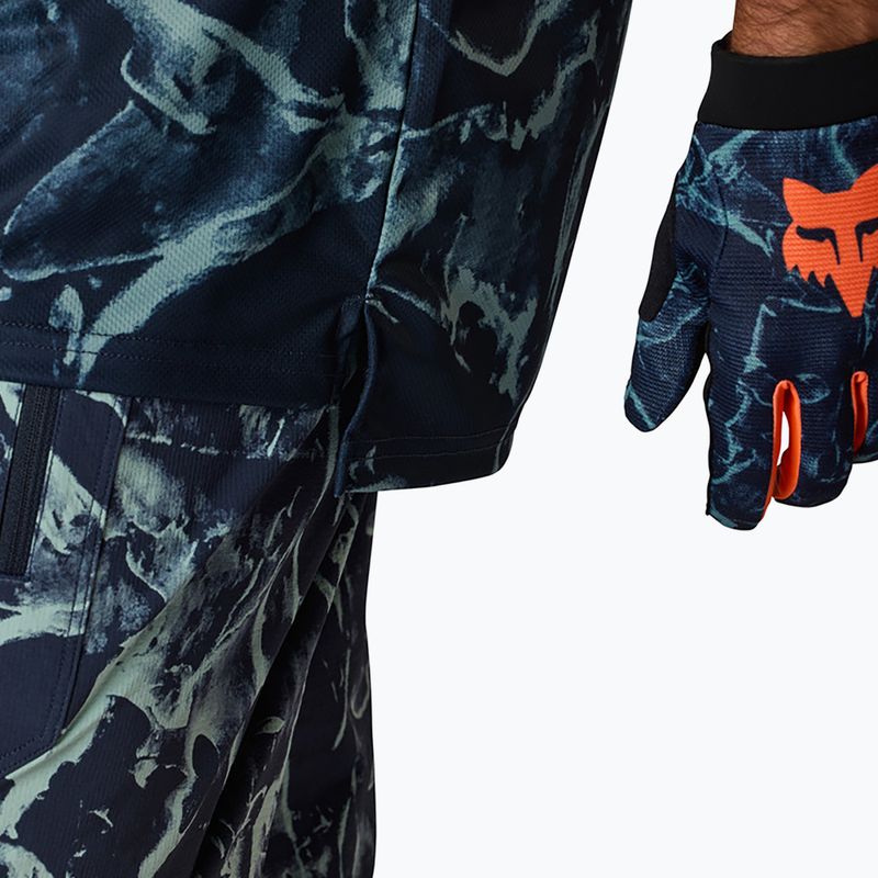 Maglietta da ciclismo per bambini Fox Racing Ranger Image Print Jr arctic blue 4