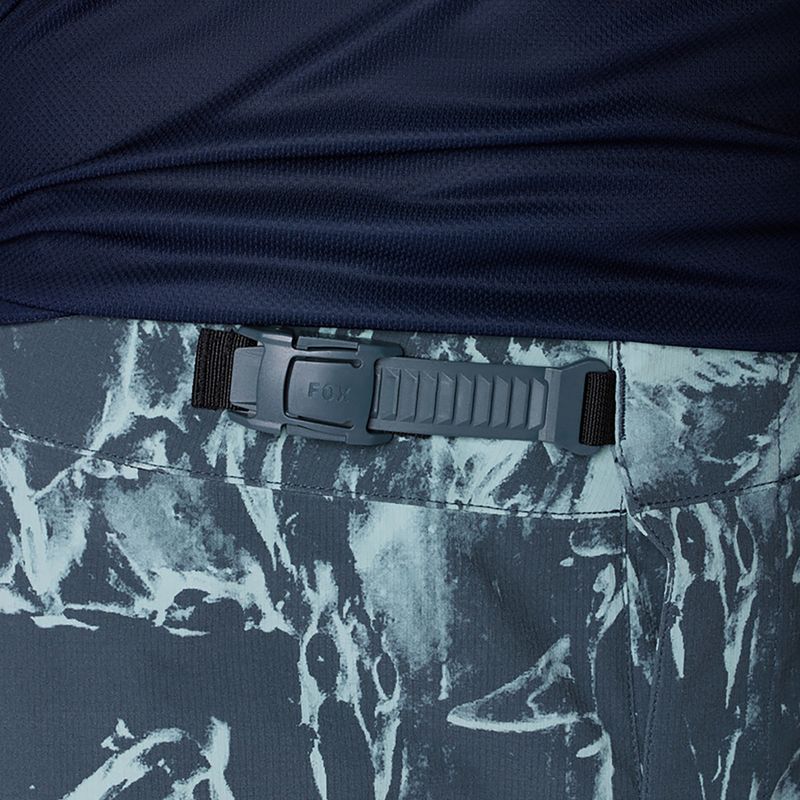 Pantaloni da ciclismo da uomo Fox Racing Ranger Image Print arctic blue 4