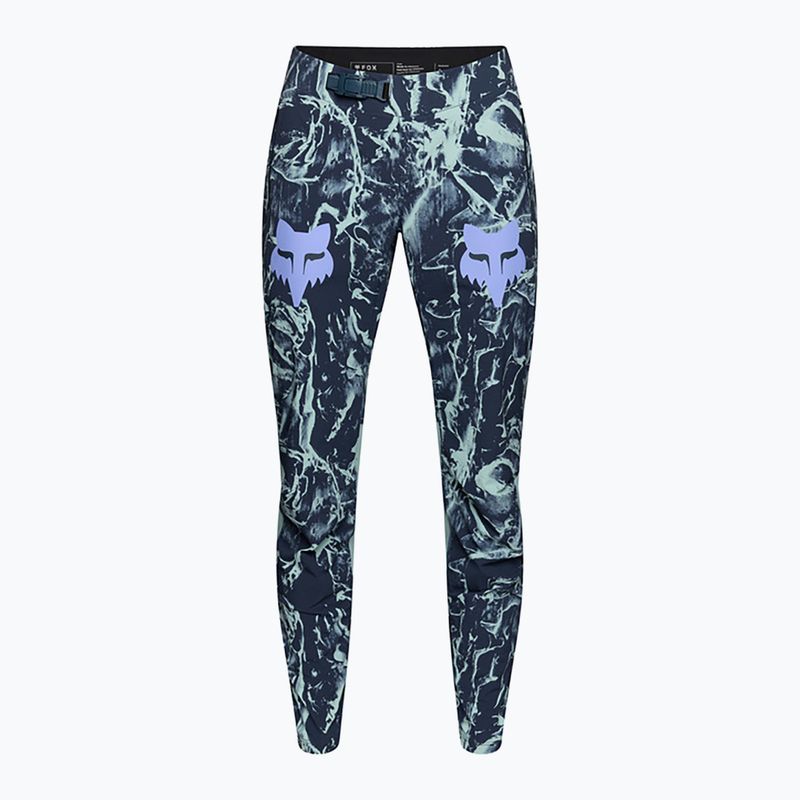 Pantaloni da ciclismo da donna Fox Racing Ranger Image Print arctic blue 5