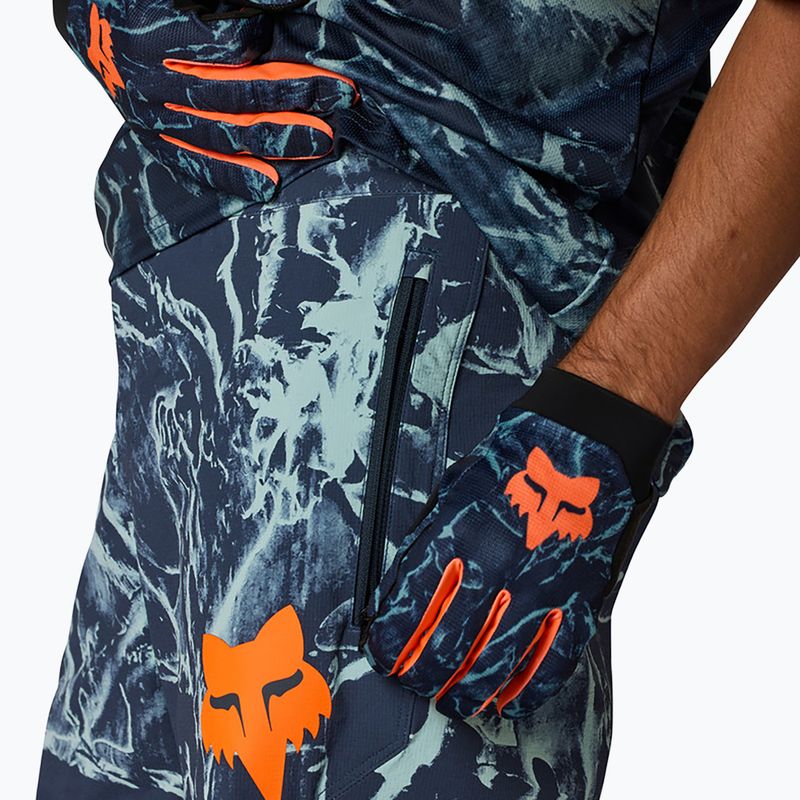 Pantaloncini da ciclismo da uomo Fox Racing Ranger Image Print arctic blue 3