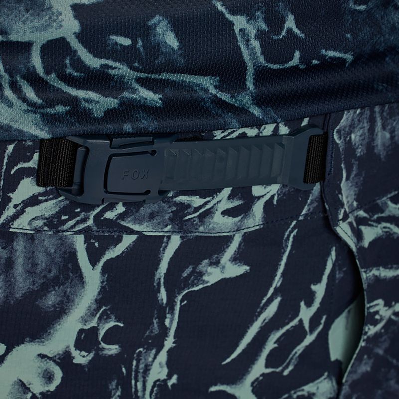 Pantaloncini da ciclismo da uomo Fox Racing Ranger Image Print arctic blue 4
