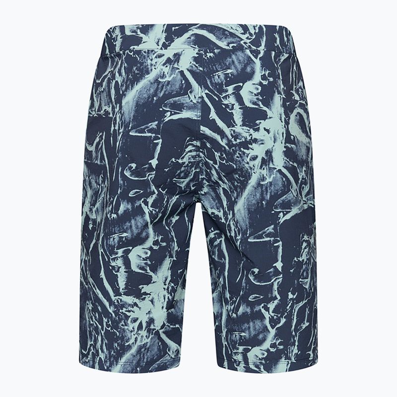 Pantaloncini da ciclismo da uomo Fox Racing Ranger Image Print arctic blue 6