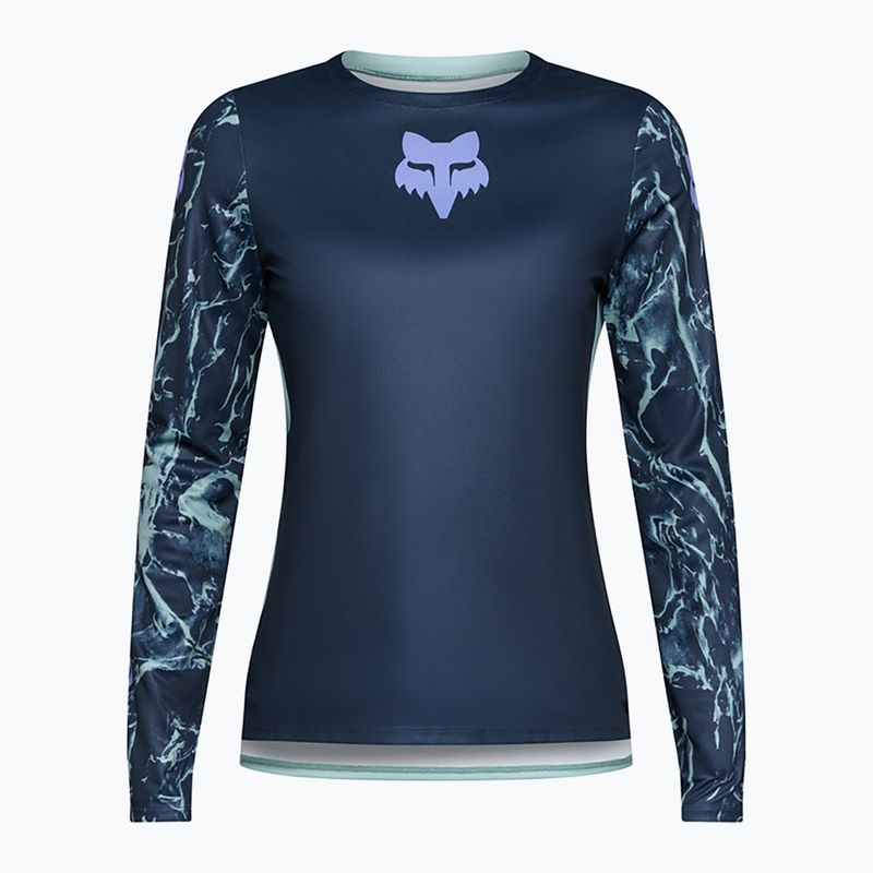 Maglia a maniche lunghe da ciclismo da donna Fox Racing Ranger Image Print arctic blue 5