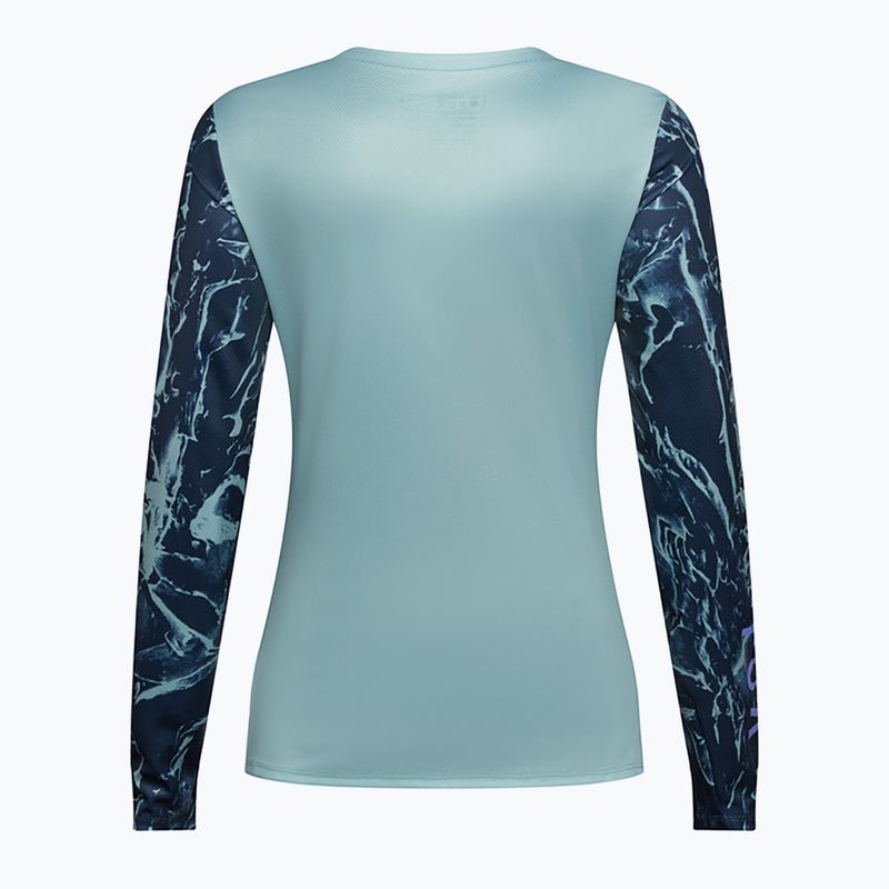 Maglia a maniche lunghe da ciclismo da donna Fox Racing Ranger Image Print arctic blue 6