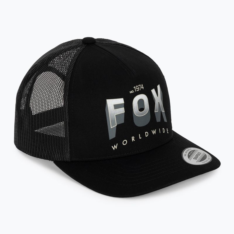 Cappellino da uomo Fox Racing Block Mesh Trucker black