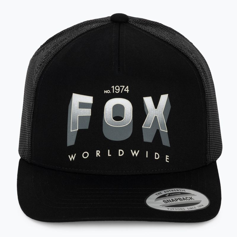 Cappellino da uomo Fox Racing Block Mesh Trucker black 2