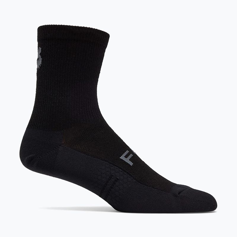 Calze da uomo Fox Racing 6" Flexair Merino Sock Black