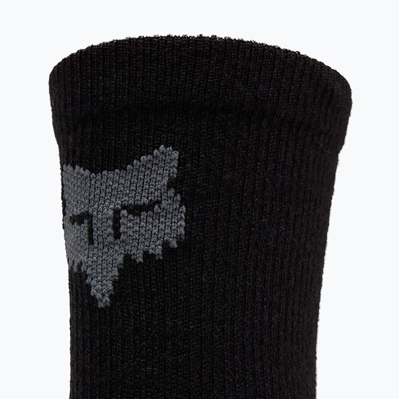 Calze da uomo Fox Racing 6" Flexair Merino Sock Black 4