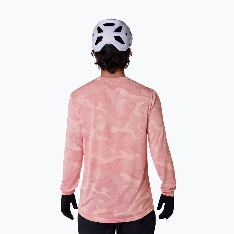 Maglia a maniche lunghe da ciclismo da uomo Fox Racing Ranger Tru Dri berry 2